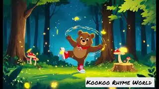 The Dancing Bear |Kids poems|Koo Koo Rhyme World #learningpoem #kidssongs #childrenssongs #cartoon 