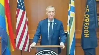Portland Mayor Ted Wheeler announces ban on camping, plans for 'campuses'