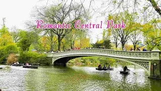 [4K]🇺🇸NEW YORK CITY ❤️- Romantic Central Park Bethesda Fountain | MANHATTAN
