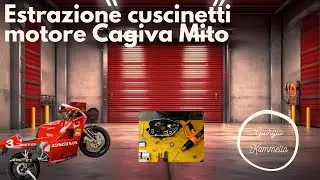 Estrazione cuscinetti motore Cagiva Mito 7 Speed - Restauro completo parte 2 🏍️
