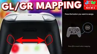Как назначить кнопки GL и GR на контроллере Switch 2 Pro и зарядном устройстве!