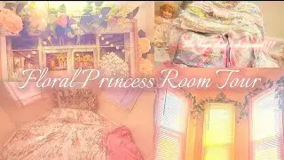 ♡ FLORAL PRINCESS ROOM TOUR ♡ |BevBlossoms🌷🌸 