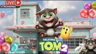 Talking tom live #talkingtom #talkingtom2 #tranding #live #funnycats