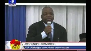 AGF charges Nigerian accountants to shun bribery