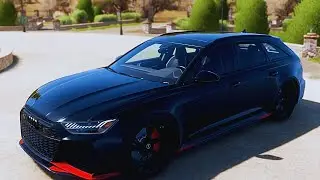 Brutal 600HP Wagon: Audi RS6 Avant Raw Exhaust & Turbo | Forza Horizon 5