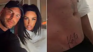 Katie Price Shows Off Husband Lee Andrews&rsquo; Tattoo Tribute Amid Fears She&rsquo;s &lsquo;Made a Huge Mistake&rsquo;