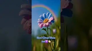 HOW GREAT THOU ART! ✝️🙏🏻💯💕🇸🇪 #Jesuslovesyou #Yeshua #Shalom #Jesus #Christianty #howgreatthouart