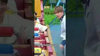Muscle bunny vs savage billu 🤣🤣💜💜💜 #bts #jk #yoongi #btsarmy #ytshort