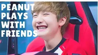 SKT T1 PEANUT VOD - PEANUT PLAYS ELISE WITH FRIENDS