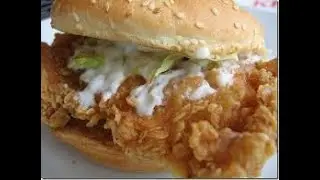 CHICKEN ZINGER BURGER RECIPE AT HOME #kfc  #kfcindia #zingerburger