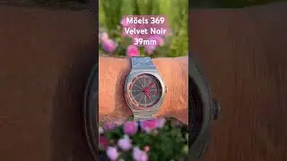 M&ouml;els 369 Velvet Noir. 39mm #microbrandwatches  #watchcollection