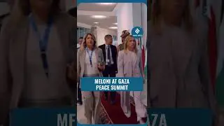 Meloni Meets World Leaders at Gaza Peace Summit | High-Level Diplomatic Talks