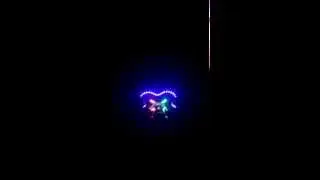 9 Mode Multi Color / Multi Function LED Strip with Control U  lighting on my Walkera X350 pro