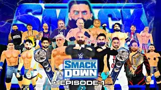 #WR3D WWE SMACKDOWN S2 Episode 1 | 
