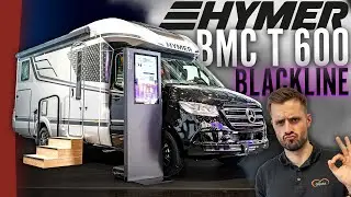 Was bietet die BLACKLINE...?! ⚫🤯 | Hymer B-Klasse ModernComfort T 600 Blackline | Caravan Salon 2024