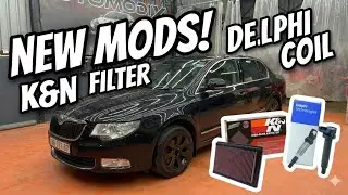 Skoda Superb Performance Mods: K&N Filter & Delphi Coils