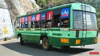 Kolli Hills 34/70 Hairpin Bend Road.. TNSTC Bus Turning with different Driving Style | Online Anand