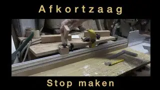Timmertip 1351 Lengteaanslag stop, afkortzaag