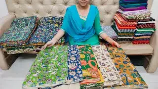 🌹9246780131🌹Pure cotton kalamkari running fabrics in chirala wholesale 💐🌹🛍️🎉
