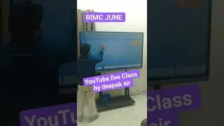 RIMC Entrance Exam Preparation 2026|Live Maths Class by Deepak Sir|RIMC #RIMC #RIMCPreparation