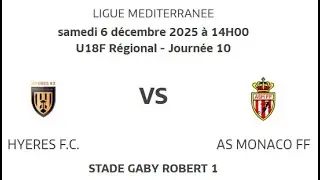 HYERES F C  VS AS MONACO FF  06.12.2025