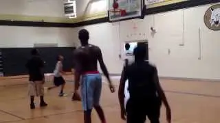 MJ Armstrong Balling at Workout 1