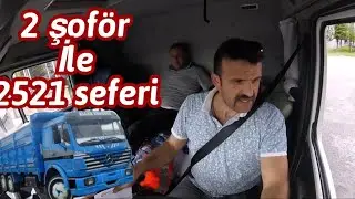 NOSTALJİ KAMYONU 2521 İLE İKİ ŞOFÖR UZUN YOL YAPTIK...!