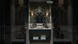 Versace Inspired Vanity #Elysium #SanicoGroup #LuxuryDesigns #Stylish