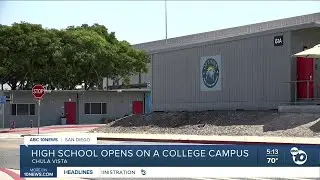 High school opens on Southwestern College campus, offers college courses