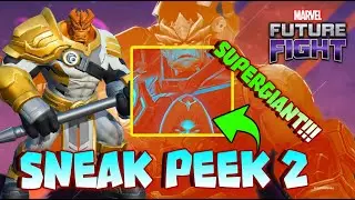 Black Dwarf & Supergiant New Uniform Confirmed 7.1 Black Order Sneak Peek 2 - MARVEL Future Fight