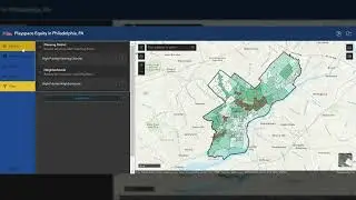 Philadelphia Playspace Equity Map Dashboard Walkthrough