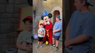 The Whole Crowd did the Wave at the Fantasmic Show + Sorcerer Mickey Mouse Meet & Greet Disney World