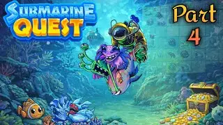 🌊 Submarine Quest: Merge & Explore Walkthrough Part 4 | Mobile Gameplay (Android/iOS)