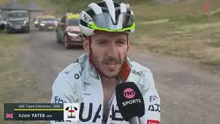 Adam Yates | Post-Race Interview | Stage 10 | Tour of France 2025