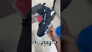 Jordan 6-17-23 Black Metallic 🥶✅🔥 #mumbai #delhi
