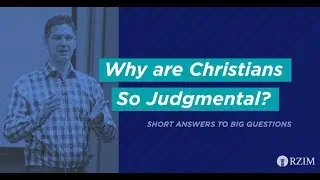 27. Why Are Christians So Judgmental?