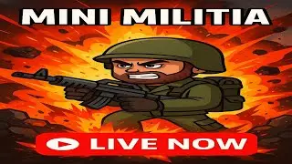 MINI MILITIA LIVE | Custom Rooms, Intense Fights & Crazy Wins &ndash; JOIN FAST