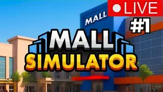 Mall Simulator - ao Vivo Construindo Nosso Shopping Rumo ao topo Ep#1