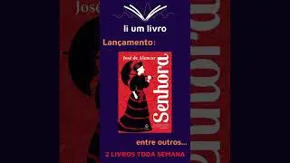 LAN&Ccedil;AMENTO LI UM LIVRO - &Aacute;UDIO LIVRO SENHORA #&aacute;udiolivro #audiolivros #audiobook