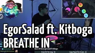 EgorSalad ft.  Kitboga - BREATHE IN | Drum Cover | Flewp