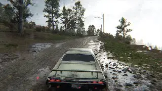 FH5 | RUSTY 1970 Buick GSX - &iexcl;Rainy evening and calm night free roam! | Forza Horizon 5