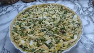 تارت مالحة بالدجاج والجبن بنة عالمية