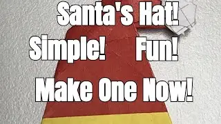 Make a FUN DIY Origami Santa Hat in Stop Motion Animation!