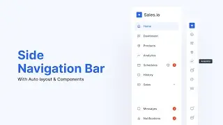 Build A Responsive SideBar Navigation using HTML & CSS & JAVSCRIPT