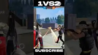 1VS2 🤯🤯against nonstop gaming player NG RYUZ 00. 1second clutch 😱😱#shorts#short