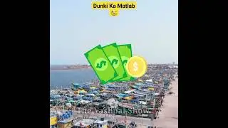 Dunki Movie में Dunki का Meaning क्या हैं #Dunki #donkey #shahrukh #Pakistan #FunnyVideo