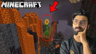 FINDING NETHER FORTRESS WITH SUNFLOWER 🌻 TRICK (SHOCKING RESULTS) 😱 | MINECRAFT #20