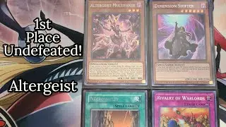 1st Place Undefeated Altergeist Deck Profile | Yu-Gi-Oh! November 2022