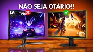TOP 8 MELHORES MONITORES Gamer BOM e BARATO para COMPRAR em 2026!