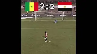 Senegal win the afcon(full penalty shootout)#senegal vs #egypt